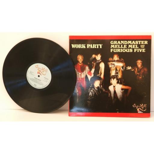 GRANDMASTER MELLE MEL AND THE FURIOUS FIVE work party SHLP5553