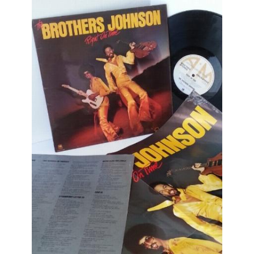 THE BROTHERS JOHNSON right on time