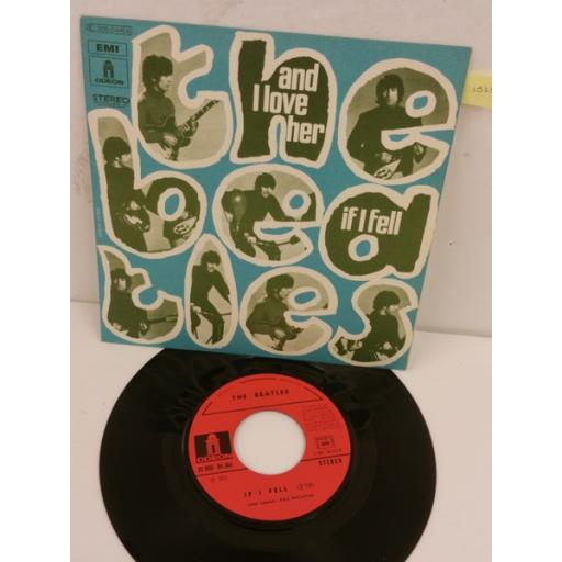 THE BEATLES and i love her / if i fell, 7 inch single, 2C 006 04464