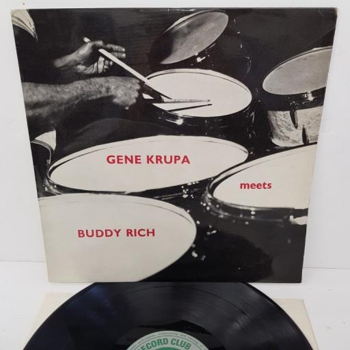 GENE KRUPA MEETS BUDDY RICH, gene krupa meets buddy rich, T248, 12" LP, mono