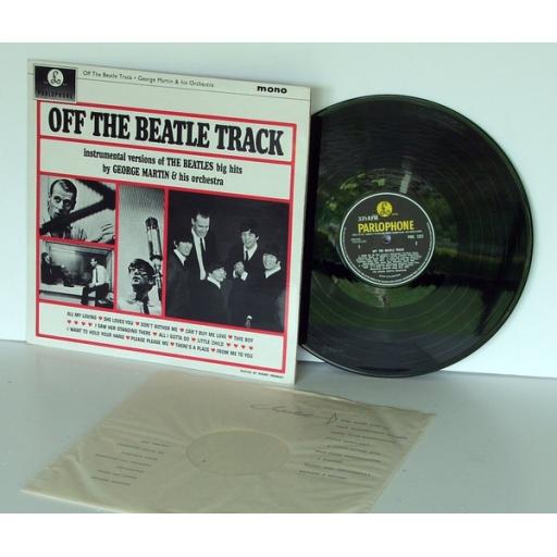 THE BEATLES and GEORGE MARTIN, off the Beatle track MONO. PMC 1227. XEX 473-1...