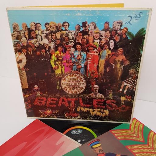 THE BEATLES, sgt. pepper's lonely hearts club band, MAS-2653, 12" LP, mono
