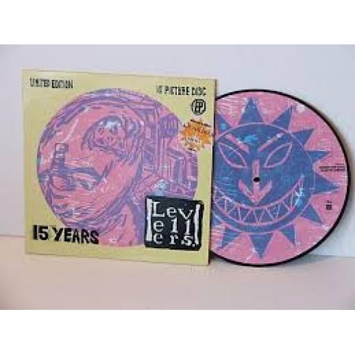 LEVELLERS 15 years. Ltd Edition 10 inch EP picture disc. wokx2020