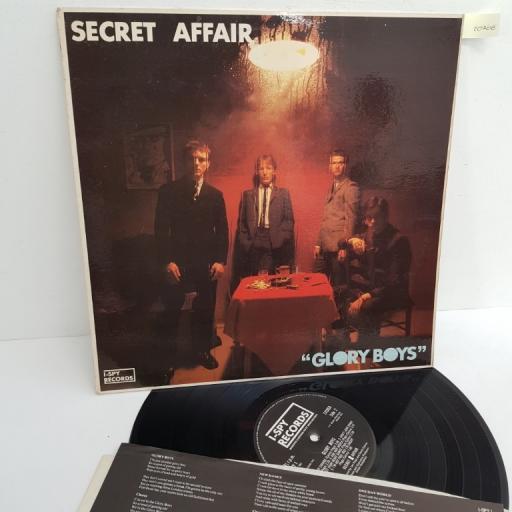 Secret Affair ‎– Glory Boys, I-SPY 1, 12" LP