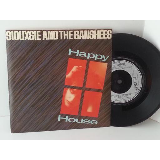 SIOUXSIE AND THE BANSHEES happy house, 7 inch single, POSP 117