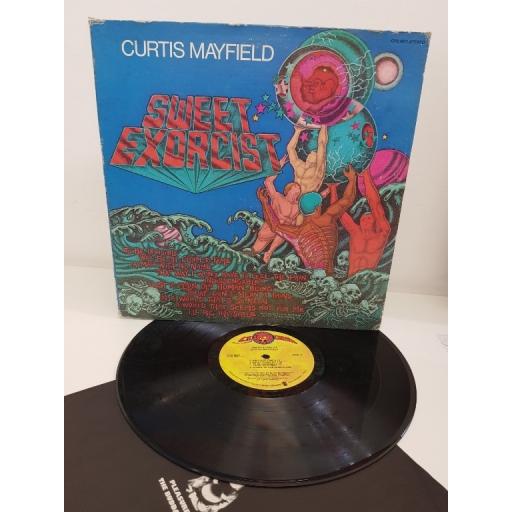 CURTIS MAYFIELD sweet exorcist, gatefold,stereo, CRS 8601