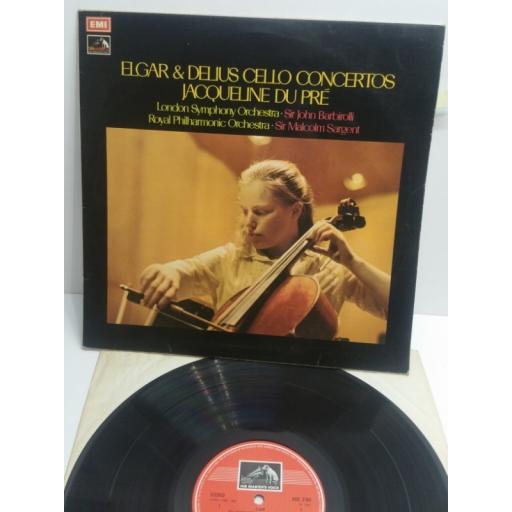 JACQUELINE DU PRE, ELGAR & DELIUS CELLO CONCERTOS cello concerto in e minor, op 85, ASD 2764