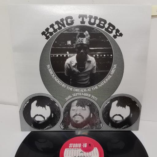 KING TUBBY, surrounded by the dreads at the national arena (26th. september 1975), STU16 003, 12" LP