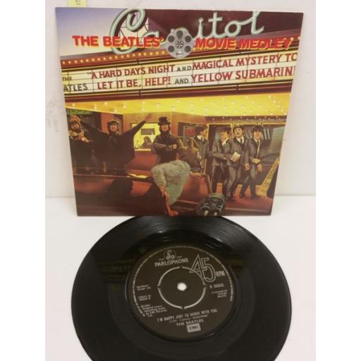 THE BEATLES the beatles' movie medley, 7 inch single, R 6055