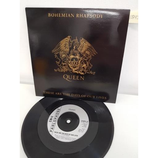 QUEEN, bohemian rhapsody, B side these are the days of our lives, QUEEN 20, 7" single