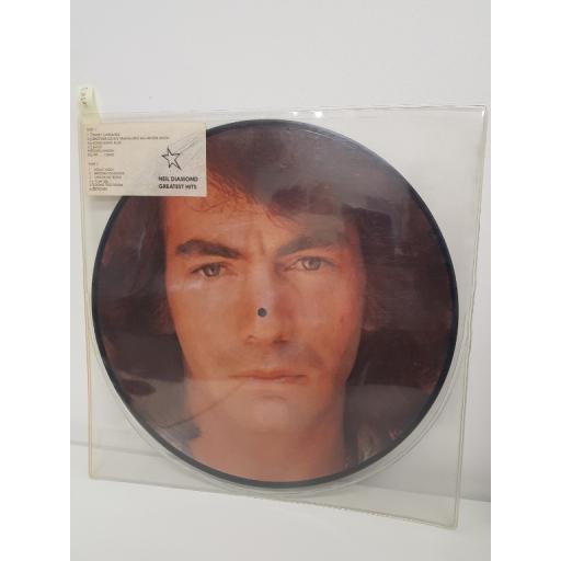 NEIL DIAMOND, his 12 greatest hits, PICTURE DISC. 5C P062-95373, 12" LP