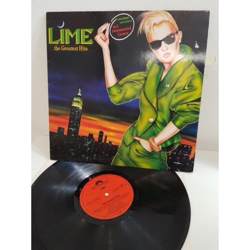 LIME, the greatest hits, 827 612-1, 12"LP