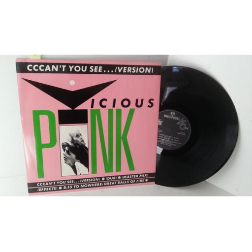 VICIOUS PINK cccan't you see (version), 12 inch single, 12 RA 6074