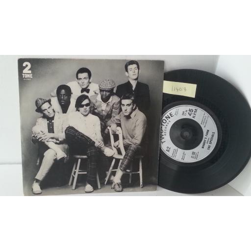 THE SPECIALS do nothing, 7 inch single, CHS TT 16