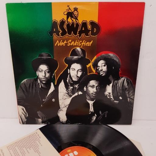 ASWAD, not satisfied, CBS 85666, 12" LP