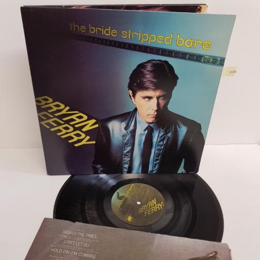 BRYAN FERRY, the bride stripped bare, SD 19205, 12" LP
