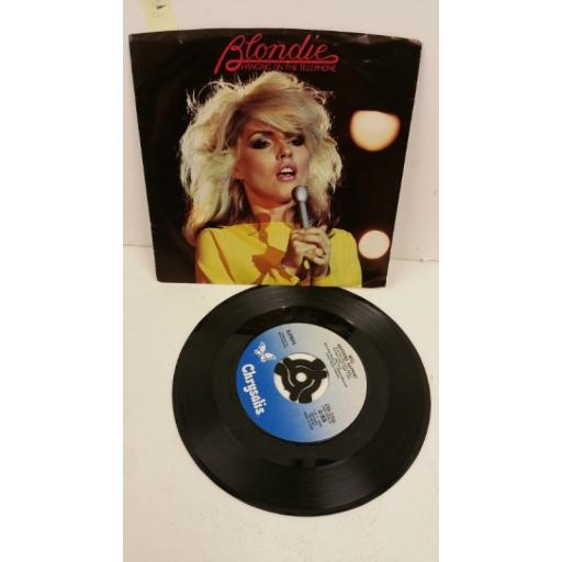 BLONDIE hanging on the telephone, 7 inch single, CHS 2266