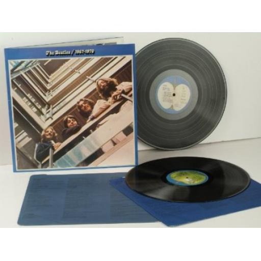 THE BEATLES, 1967 to 1970 PCSP710 The blue album. Early UK pressing 1973. Apple. [Vinyl]