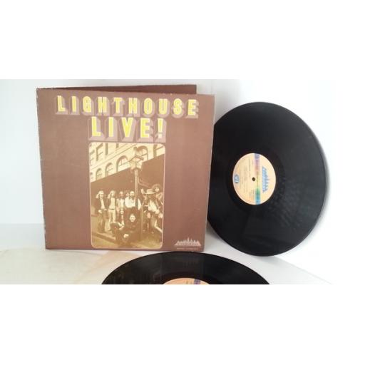 LIGHTHOUSE lighthouse live, gatefold, double album, SWBB-94452