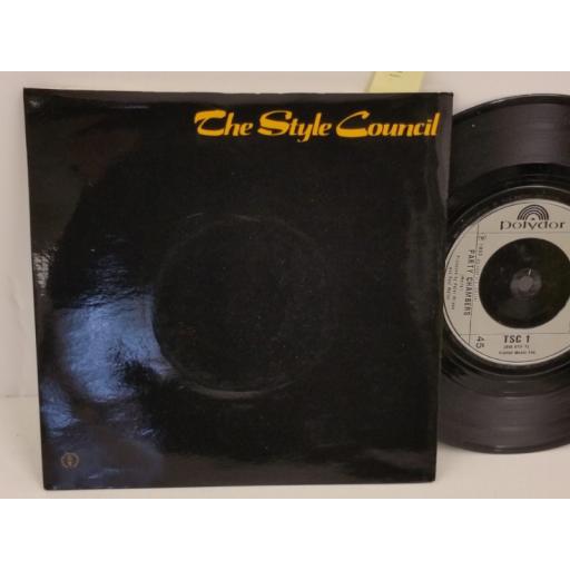 THE STYLE COUNCIL speak like a child, PICTURE SLEEVE, 7 inch single, TSC1