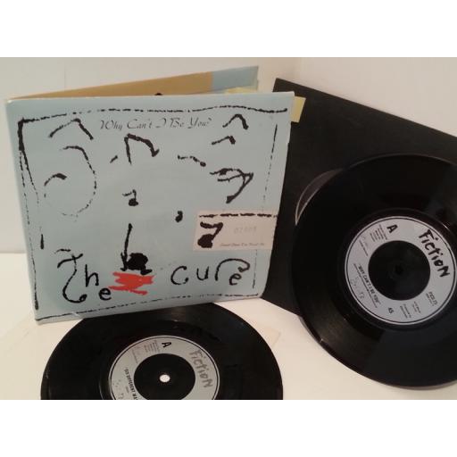 THE CURE why can't i be you, 2 x 7" vinyl, limited edition, numbered:07403, fics 25