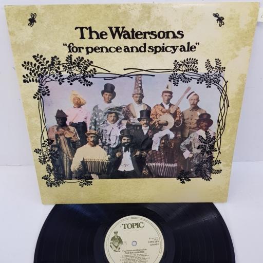 THE WATERSONS, for pence and spicy ale, 12TS 265, 12" LP