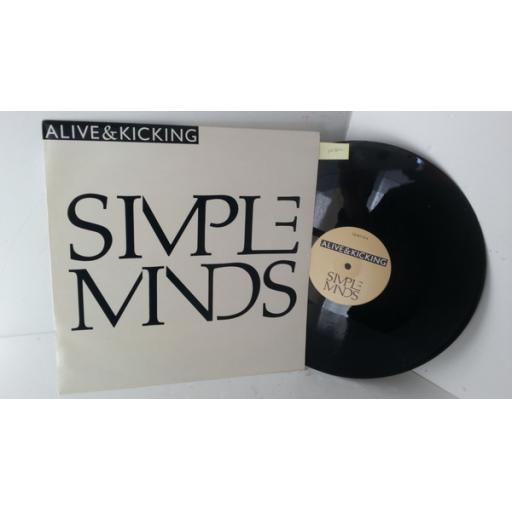 SIMPLE MINDS alive and kicking, 12 inch single, VS817-12