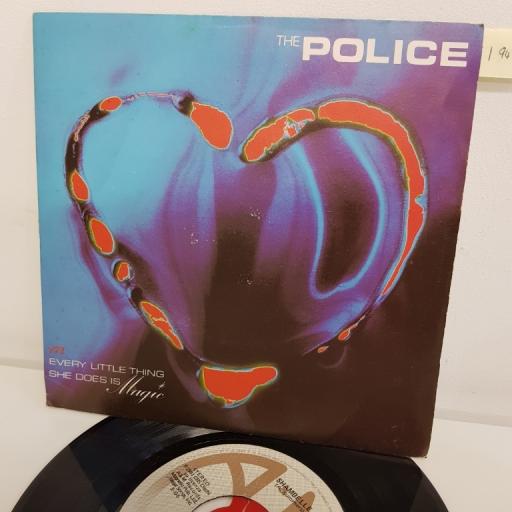 THE POLICE, every little thing she does is magic, B side shambelle, AMS 9170, 7" single