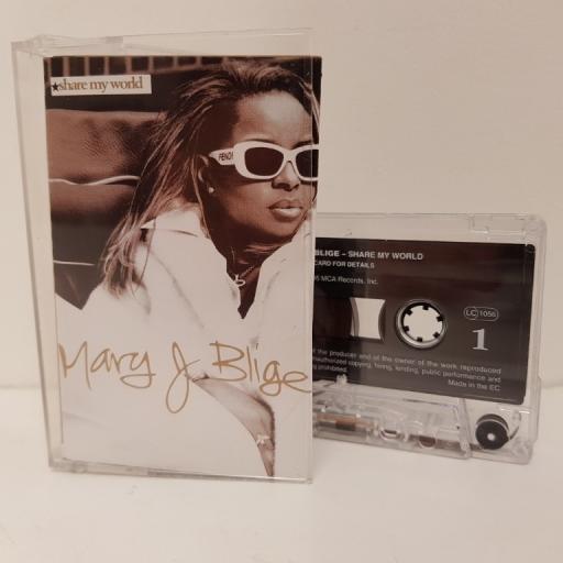 MARY J. BLIGE, share my world, MCC 11619, Cassette