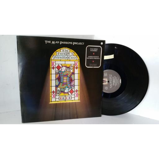 THE ALAN PARSONS PROJECT the turn of a friendly card, limited edition imported pressing, DLART 1