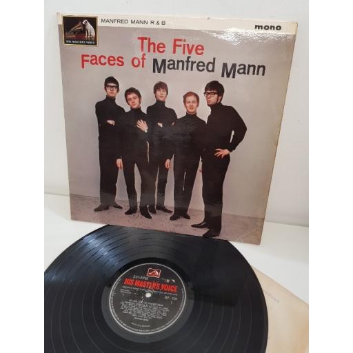 MANFRED MANN, the five faces of..., CLP 1731, 12" LP