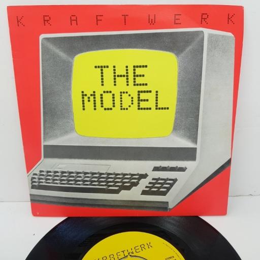 KRAFTWERK, computer love, B side the model, EMI 5207, 7" single