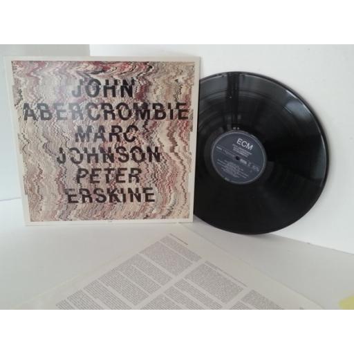 JOHN ABERCROMBIE, MARC JOHNSON, PETER ERSKINE john abercrombie, marc johnson, peter erskine, vinyl LP