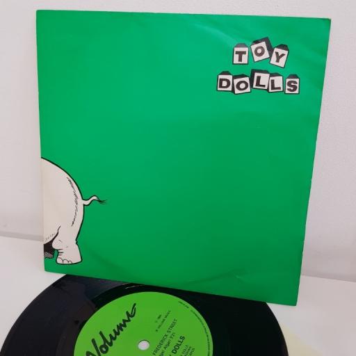 TOY DOLLS, nellie the elephant, B side fisticuffs in frederick street, VOL 11, 7" single