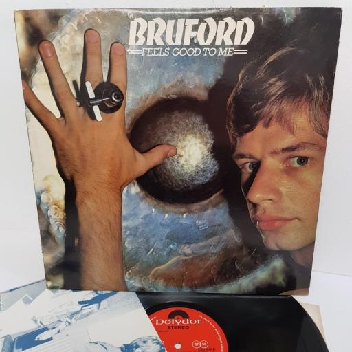 BRUFORD, feels good to me, 2302 075, 12" LP