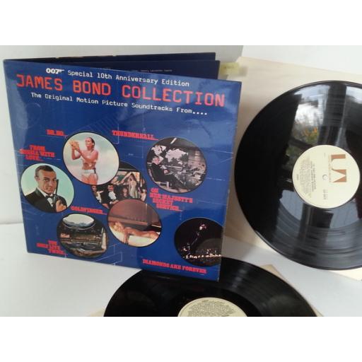 The james bond collection, UAD 60028, gatefold, double album, centre attached booklet