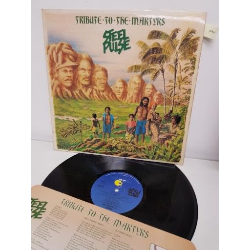 STEEL PULSE, tribute to the martyrs, ILPS 9568, 12" LP