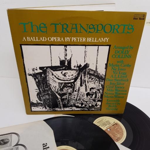 PETER BELLAMY, the transports: a ballad opera by peter bellamy, FRRD 021/022, 2x12" LP
