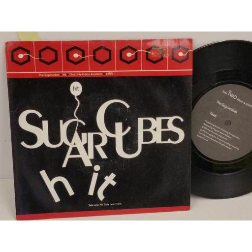 THE SUGARCUBES hit, PICTURE SLEEVE, 7 inch single, 62TP7