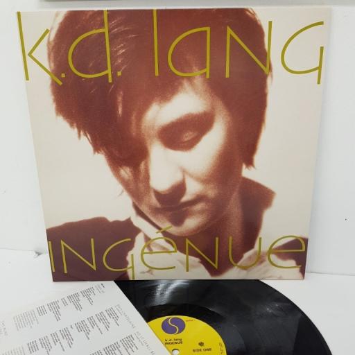 K.D. LANG, ingénue, 7599-26840-1, 12 inch LP
