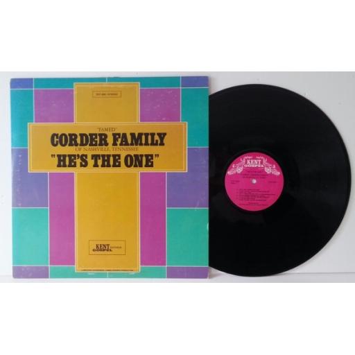 FAMED CORDER FAMILY of Nashville Tennesse "HE'S THE ONE"