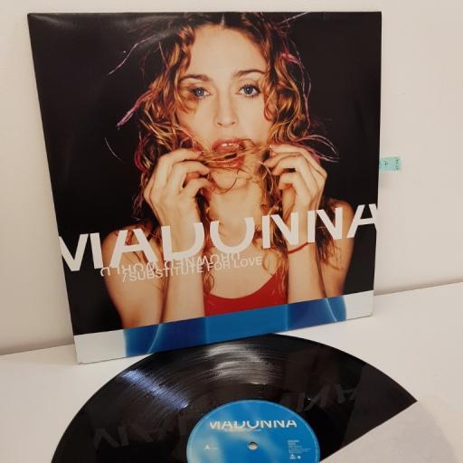 MADONNA, drowned world/ substitute for love, 12" 9362, 44552-0, WE 231