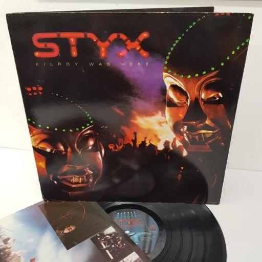 STYX, kilroy was here, SP-3734, 12 inch LP