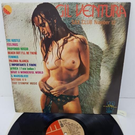 GIL VENTURA, sax club number 12, 3C 054 - 18122, 12" LP