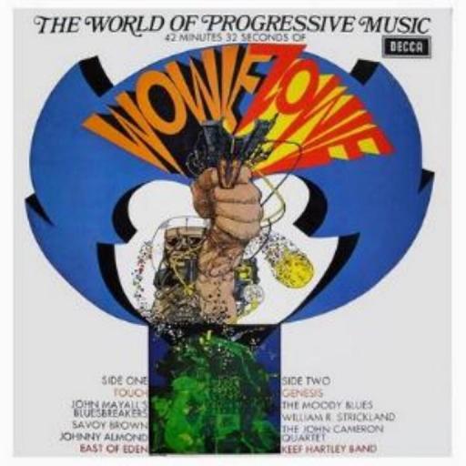 VARIOUS ARTISTS inc. GENESIS & JOHN MAYALL, wowie zowie! the world of progressive music, SPA 34, 12" LP, Mono pressing