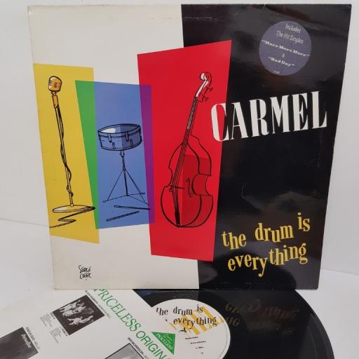CARMEL, the drum is everything, SH 8555, 12" LP