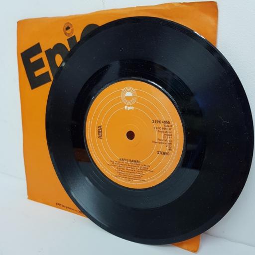 ABBA, knowing me, knowing you, B side happy hawaii, S EPC 4955, 7" single
