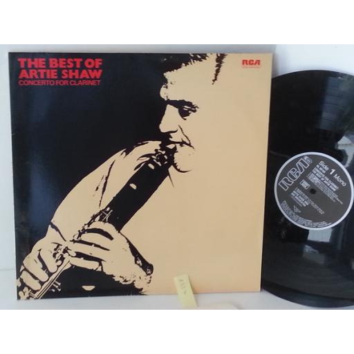 ARTIE SHAW AND HIS ORCHESTRA concerto for clarinet: the best of artie shaw, NL 89104