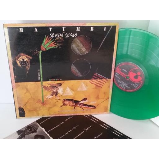 Matumbi SEVEN SEALS Limited edition green vinyl.