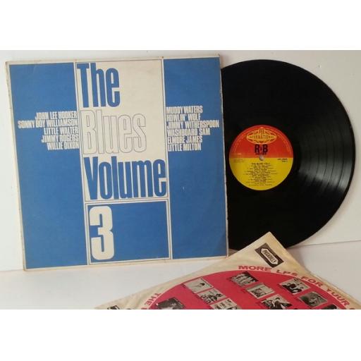 VARIOUS, THE BLUES Volume 3 Hooker Williamson Waters Wolf